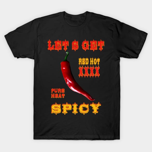 Hot Chili Spicy Food Expert T-Shirt by PlanetMonkey